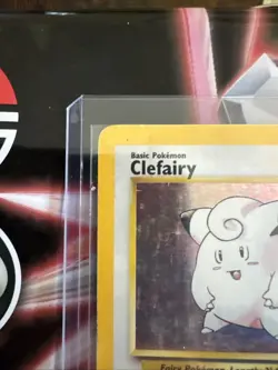 Pokemon TCG Clefairy Base Set Holo Card 5/102 Unlimited Rare - Image 5
