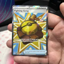 English Fighting Gong Full Art Secret rare - Mega Evolutions Pokemon - 168/132 - Image 1