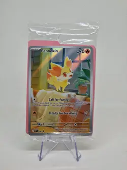 Fennekin Full Art Promo Chaos Rising ETB Promo 080 - SEALED & MINT FRONT Pokemon - Image 1