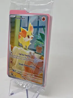 Fennekin Full Art Promo Chaos Rising ETB Promo 080 - SEALED & MINT FRONT Pokemon - Image 4