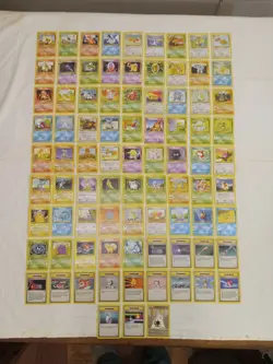 Pokemon Base Set 2 Complete Set Of Common And Uncommom Cards. 84 Cards NM Cond. - Image 1