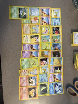 Pokemon Cards Base Set 4th Print 1999-2000 Mostly LP 31 Card Lot See Description - Image 1