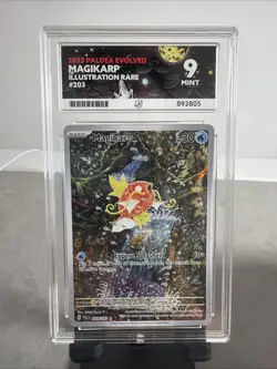 Pokemon TCG Paldea Evolved Magikarp Card 203/193 Illustration Rare Ace 9 Mint - Image 1