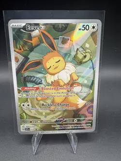 Eevee SVP 173 Promo Illustration Black Star Pokemon Card NM - Image 1