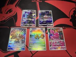Japanese Pokemon Card AR Lot Magmortar Electivire Oricorio Kricketune Toxtricity - Image 1