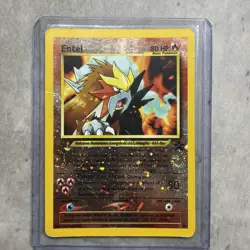 Entei 34 Reverse Holo WOTC Black Star Promo Pokemon Card - Image 1