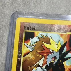 Entei 34 Reverse Holo WOTC Black Star Promo Pokemon Card - Image 2