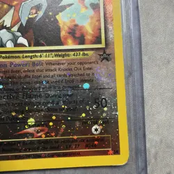 Entei 34 Reverse Holo WOTC Black Star Promo Pokemon Card - Image 4