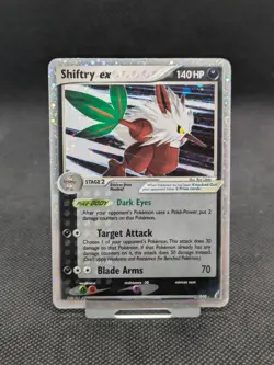Shiftry Ex 2006 Pokemon Ex Crystal Guardians Holo Rare Card 097 97/100 Played - Image 1