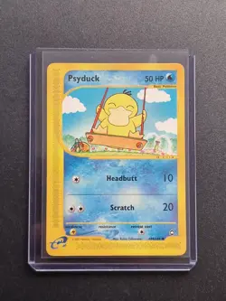 Psyduck 104/147 Aquapolis Regular 2002 Pokemon TCG Card E Series - LP - Image 3