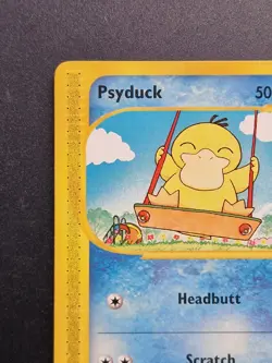 Psyduck 104/147 Aquapolis Regular 2002 Pokemon TCG Card E Series - LP - Image 4