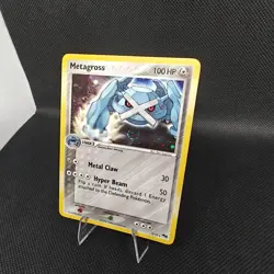🌀 Metagross POP Series 1 Holo 2/17 – LP – FART SWIRL – Vintage Pokemon Card - Image 3