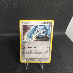 🌀 Metagross POP Series 1 Holo 2/17 – LP – FART SWIRL – Vintage Pokemon Card - Image 4