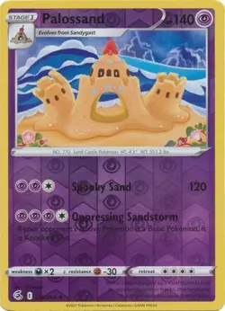 Palossand 126/264 Reverse Holo | Fusion Strike | Pokemon Card - Image 1