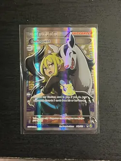 Delinquent Alternate Art Promos 98b/122 Holofoil Lightly Played - Image 1