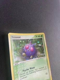 Pokemon Card - Venonat Ex FireRed LeafGreen Reverse Holo 84/112 LP - Image 5