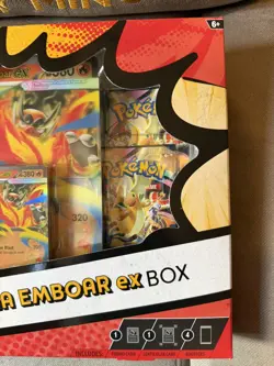 Mega Evolutions Ascended Heroes Mega Emboar Ex Box Pokemon TCG Card Sealed New - Image 5
