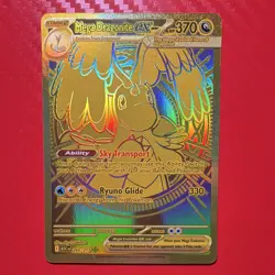 Pokemon TCG Mega Dragonite EX Gold Full Art Pokemon Card 295/217 - Image 1
