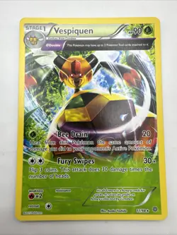 Pokemon Card Vespiquen Ancient Origins Rare 11/98 Near Mint - Image 1