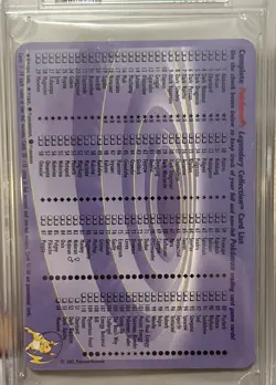 2002 CHARIZARD BOX TOPPER REVERSE HOLO LEGENDARY COLLECTION POKEMON PSA 5 #s1 - Image 3