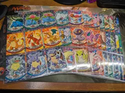 BLUE Label 1999 Topps Pokemon Series 1 COMPLETE SET 90/90 NM/M - Image 1