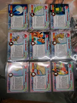 BLUE Label 1999 Topps Pokemon Series 1 COMPLETE SET 90/90 NM/M - Image 5
