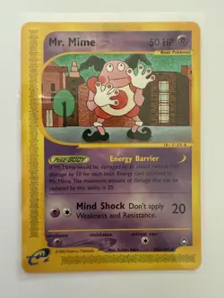 Pokemon TCG Mr. Mime Aquapolis 95b/147 Regular Common MINT - Image 1