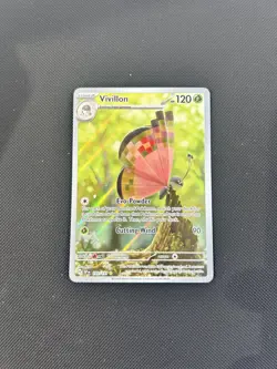 Vivillon 193/191 Illustration Rare SV Surging Sparks SSP Pokemon - Image 1