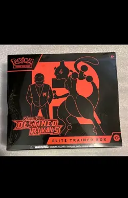 Pokemon TCG Destined Rivals ETB Elite Trainer Box - Factory Sealed - Image 1