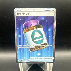 N's PP Up Ultra Rare Ascended Heroes 262/217 Near Mint Holofoil Pokemon - Image 1