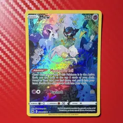 2023 Pokemon Sword & Shield Crown Zenith Galarian Gallery Mew #GG10/GG70 - Image 1