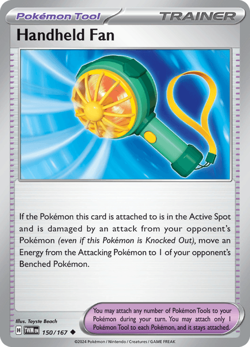 Pokemon TCG-Handheld Fan x2 Playset Twilight Masquerade 150/167 NM - Image 1