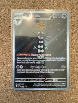 GOTHITELLE 211 TECH STICKER WHITE FLARE POKEMON BLACK STAR PROMO ENGLISH - Image 1