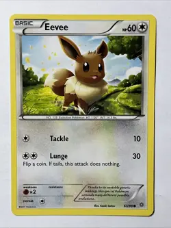 Pokemon XY Ancient Origins - Eevee - 63/98 - Image 1