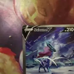 2023 Pokemon TCG Suicune V GG38/GG70 Ultra Rare Crown Zenith Moderate Play - Image 2