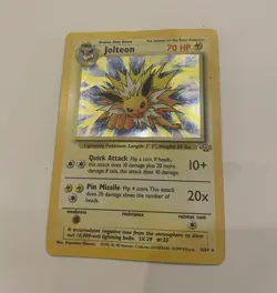 Pokemon Jolteon Jungle 4/64 Holo Rare 1999 WotC English Unlimited HP70 - Image 1
