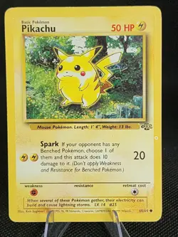 Pokemon Pikachu - 60/64 - Common Jungle Unlimited LP - Image 1