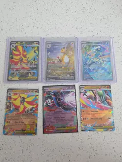 Ampharos Frogadier Pyroar Full Art English Pokemon TCG Chaos Rising Bundle Mega - Image 1