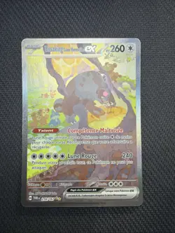 Carte Pokemon : Ursaking Lune Vermeille EX 216/167 Mascarade Crepusculaire NEUF - Image 1