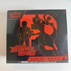 Pokemon TCG Destined Rivals Elite Trainer Box ETB Scarlet & Violet - New Sealed - Image 1