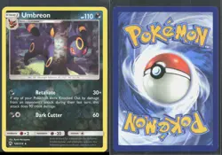 UMBREON 120/214 R LOST THUNDER POKEMON REVERSE HOLO NM/M - Image 1