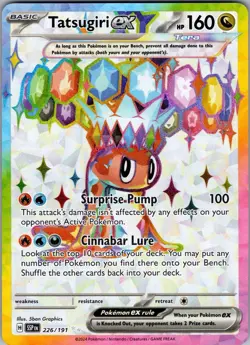 Tatsugiri ex 226/191 Ultra Rare Pokemon Holo NM/M - Image 1