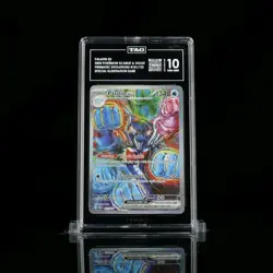 TAG 10 Palafin ex 151/131 Prismatic Evolutions Special Illustration Rare Pokemon - Image 1