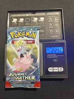 (HEAVY) 22.5g Pokemon TCG Journey Together Booster Pack BRAND NEW SEALED - Image 1