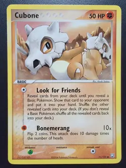 Cubone 51/109 Team Rocket Returns Regular Pokemon Tcg - Image 1
