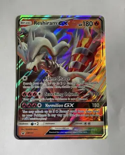 The Pokemon Company Reshiram GX 180 HP SM Promo Holo SM137 English 2018 Basic - Image 1