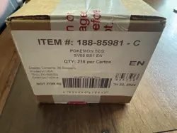 Pokemon TCG - Scarlet & Violet - Temporal Forces - Booster Box Case Sealed - Image 1
