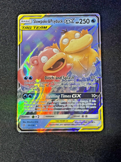 Slowpoke & Psyduck GX 35/236 Holo GX Rare Pokemon TCG Unified Minds MINT - Image 1