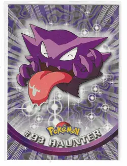 2000 TOPPS POKEMON TV ANIMATION SERIES 1 #93 HAUNTER NM - Image 1