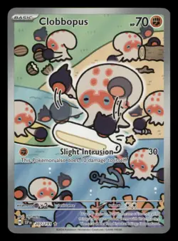 Clobbopus 207/191 Illustration Rare Surging Sparks Pokemon Holo Near Mint - Image 1